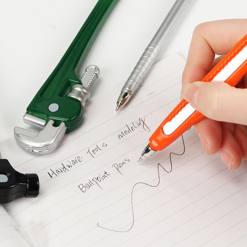 Hammers Wrenches 0.5mm Black Ink Simulation Hardware Tools Pen Gel Pen Writing Tool Ballpoint Pen
