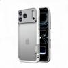 Модныйсиликоновый чехол-рамка с теплоотводом для iPhone 17 Pro Max Air 16 Pro 15 14, противоударный защитный чехол для камеры, эффект голого металла