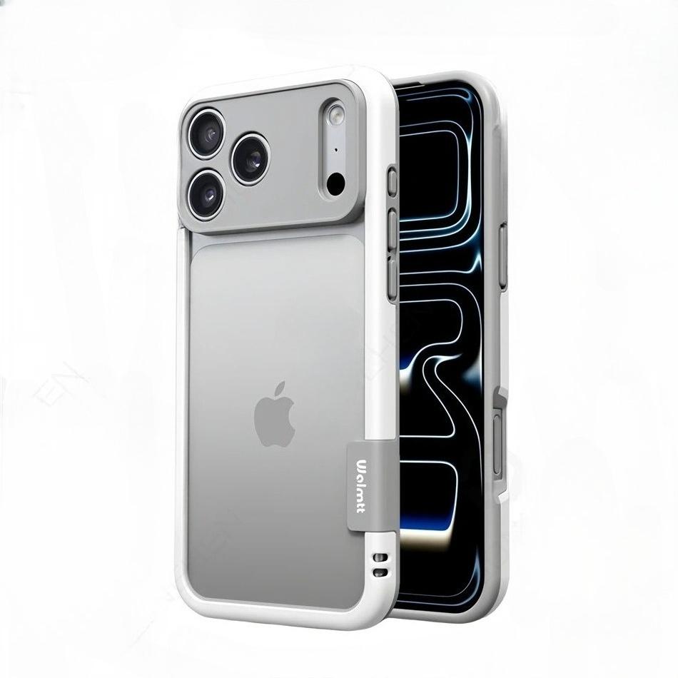 Модныйсиликоновый чехол-рамка с теплоотводом для iPhone 17 Pro Max Air 16 Pro 15 14, противоударный защитный чехол для камеры, эффект голого металла