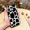 Черный леопардовый чехол для телефона iPhone 17,16,15,14,13,12,11 Plus,Pro Max,XS,Разноцветный серебристый чехол для телефона Funda Cover