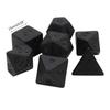 Family Game Role Playing Game Educational Toy Black RPG Dice Set Polyhedral Dice Number Dices Kit