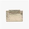 Vivienne Westwood Metallic Crinkle Flap Card Wallet 5402000aw L00a7 R401