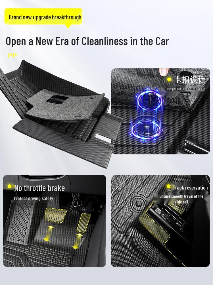 2025 BYD Seagull Коврики на пол с полным покрытием из ТПЭ - Аксессуары для интерьера автомобиля