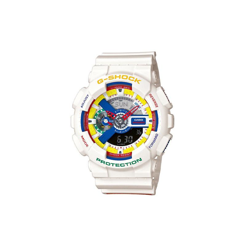 Casio Серия G-SHOCK водонепроницаемость 200 метров модные кварцевые часы ремешок из смолы японские и корейские часы мужские часы черный циферблат GA-111DR-7A