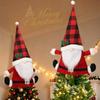 Cartoon Christmas Tree Top Decoration Snowman Xmas Tree Ornaments  Holiday Decoration