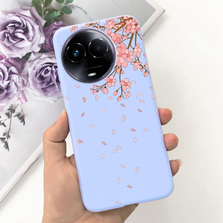 Ударопрочный Чехол Для Realme 11 5G / Realme 11X Чехол На Телефон Модный Девушки Мягкий Силикон Funda Для Realme11 11 X 2023 RMX3785 Coque