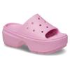 Crocs Breathable Platform Slide Sandals Women Footwear Pink 209346-6WY