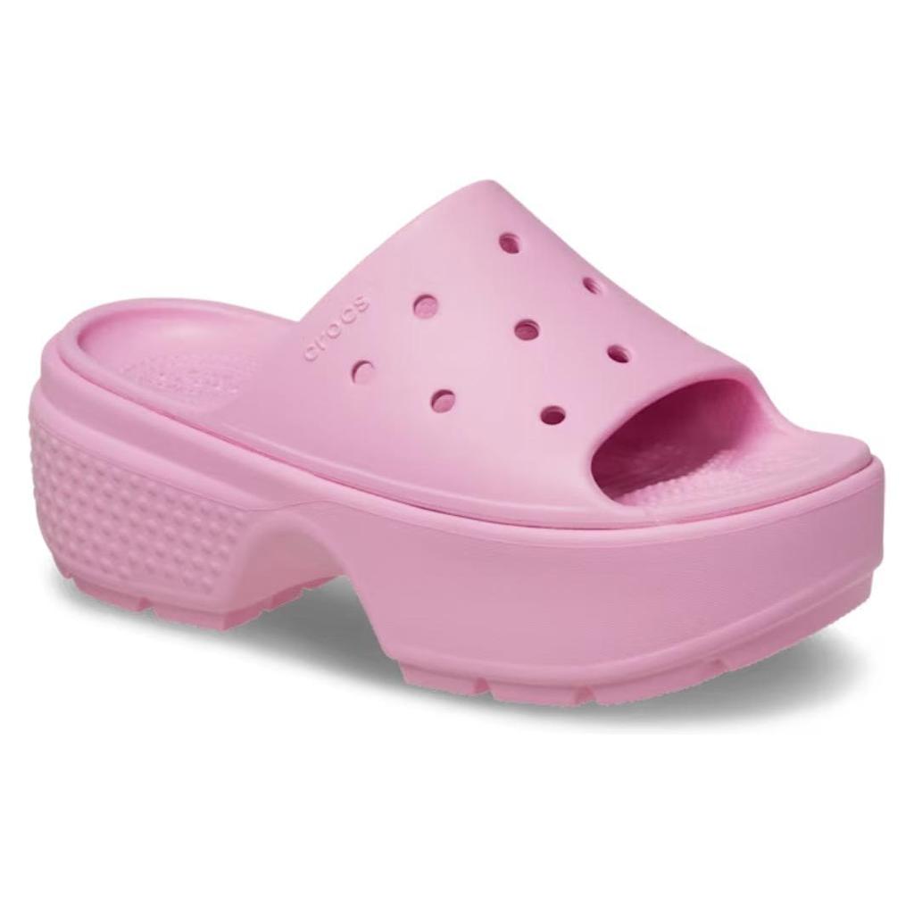 Crocs Breathable Platform Slide Sandals Women Footwear Pink 209346-6WY