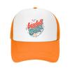 Retro Baseball Mama Script Emblem Mesh Baseball Cap Casual Hat Outdoor  For Womens Unisex FeUnisex