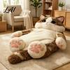 Cotton Slumber Bag Plush Cat Envelope Sleeping Bag Winter for Men Women Soft Animal Nap Mat Sack Home Travel