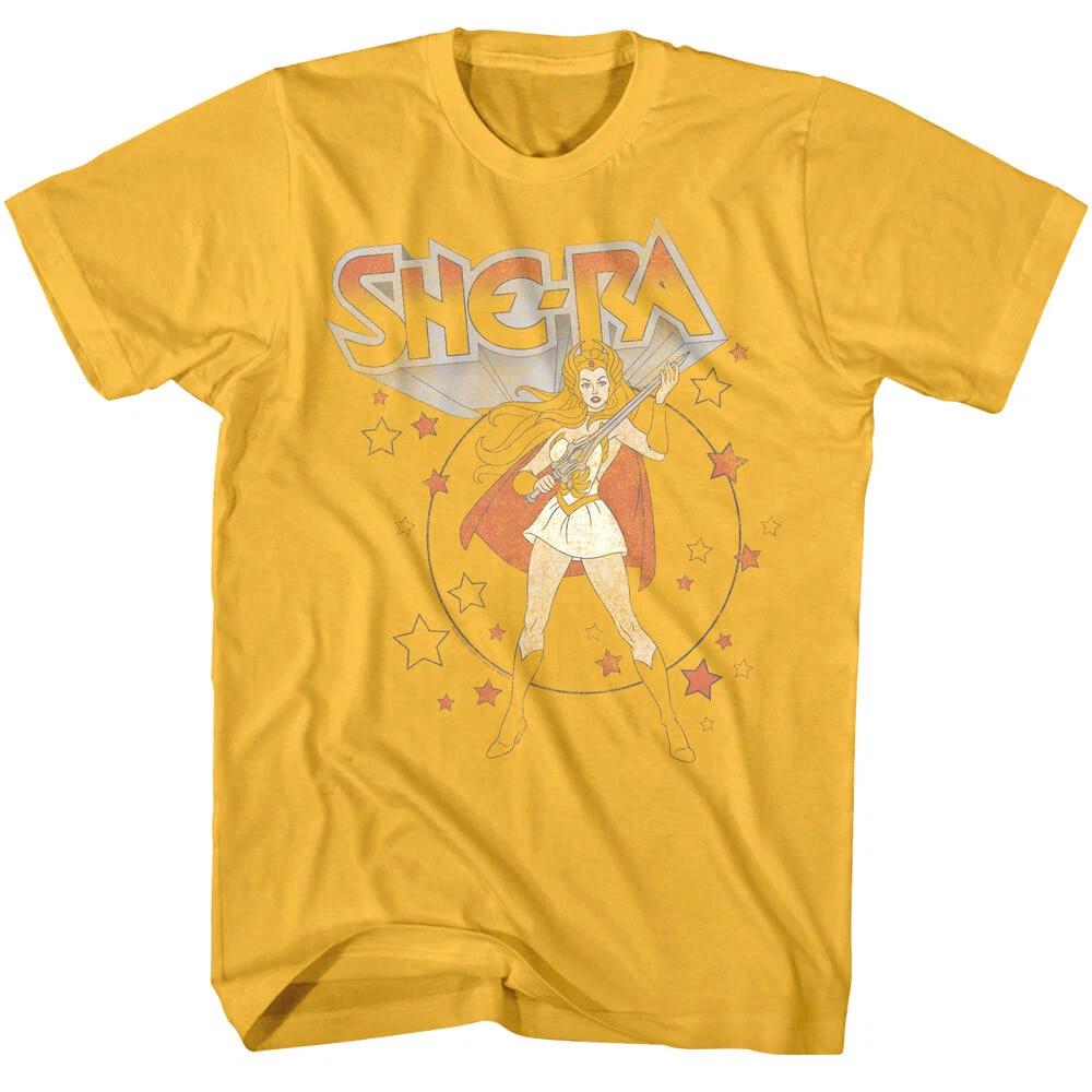 She-Ra Vintage Star Burst Men's T Shirt Princess of Power Masters