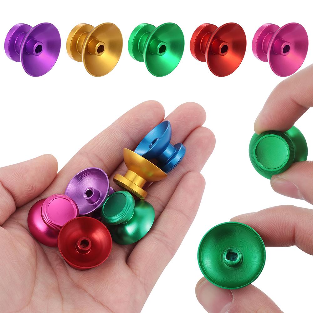 2pcs Colorful Caps Cover Replacement Controller Joystick Analog Thumbstick Grip Aluminum