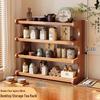 Danle Многоярусный настольный держатель для чашек и органайзер из натурального дерева