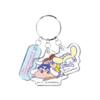 Crayon X Sanrio Characters Keychain Acrylic B Pattern S8347760 [Sunstar Stationery] Shin-chan