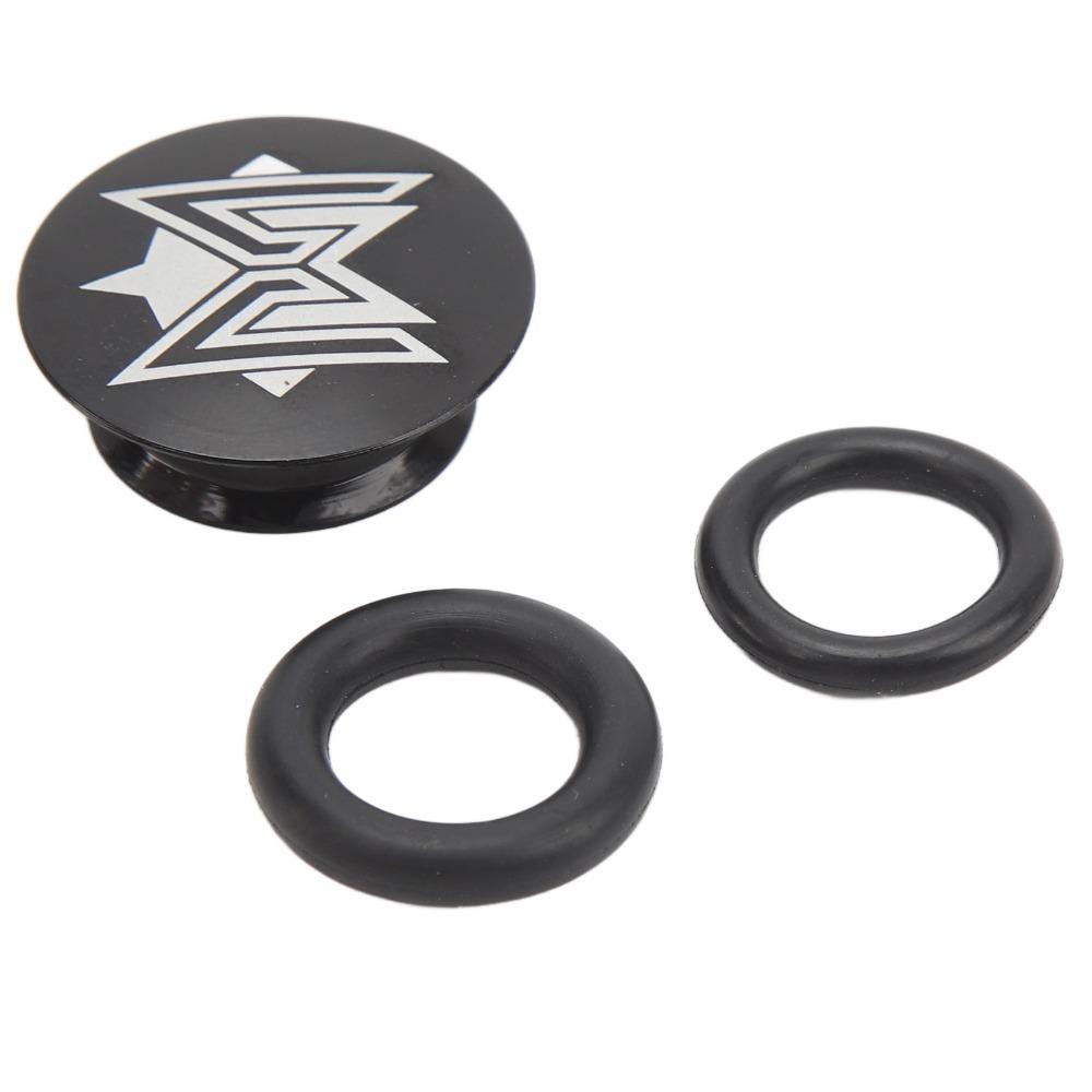 Aluminum Alloy Bike Crankset Dust Cover With Rubber Rings Crank Arm Dust Cover for Bike Crankset