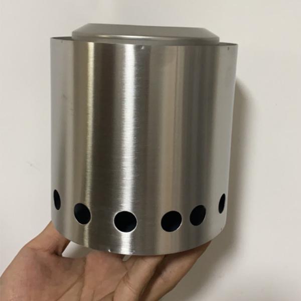 Outdoor Camping Woodstove Mini Model One-piece Stainless Steel Fire Pit Campfire Stove Patio Heating Stove