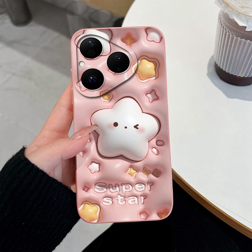 Красивый чехол для телефона с бабочками и цветами для Huawei Pura 80 Pro Plus Honor X7d X9d X20 V40, крышка из жидкого силикона, противоскользящая оболочка для Huawei Capa