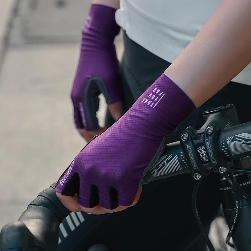 Breathable Half-Finger Summer Cycling Gloves: Shock-Absorbing & Wear-Resistant for Road and Mountain Biking