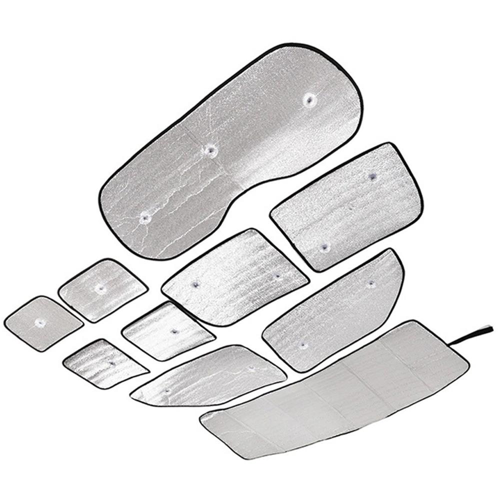 Солнцезащитный козырек на переднее и заднее лобовое стекло, солнцезащитный козырек, изоляционная накладка против УФ-излучения для Land Rover Defender 2012-2024, автомобильные аксессуары