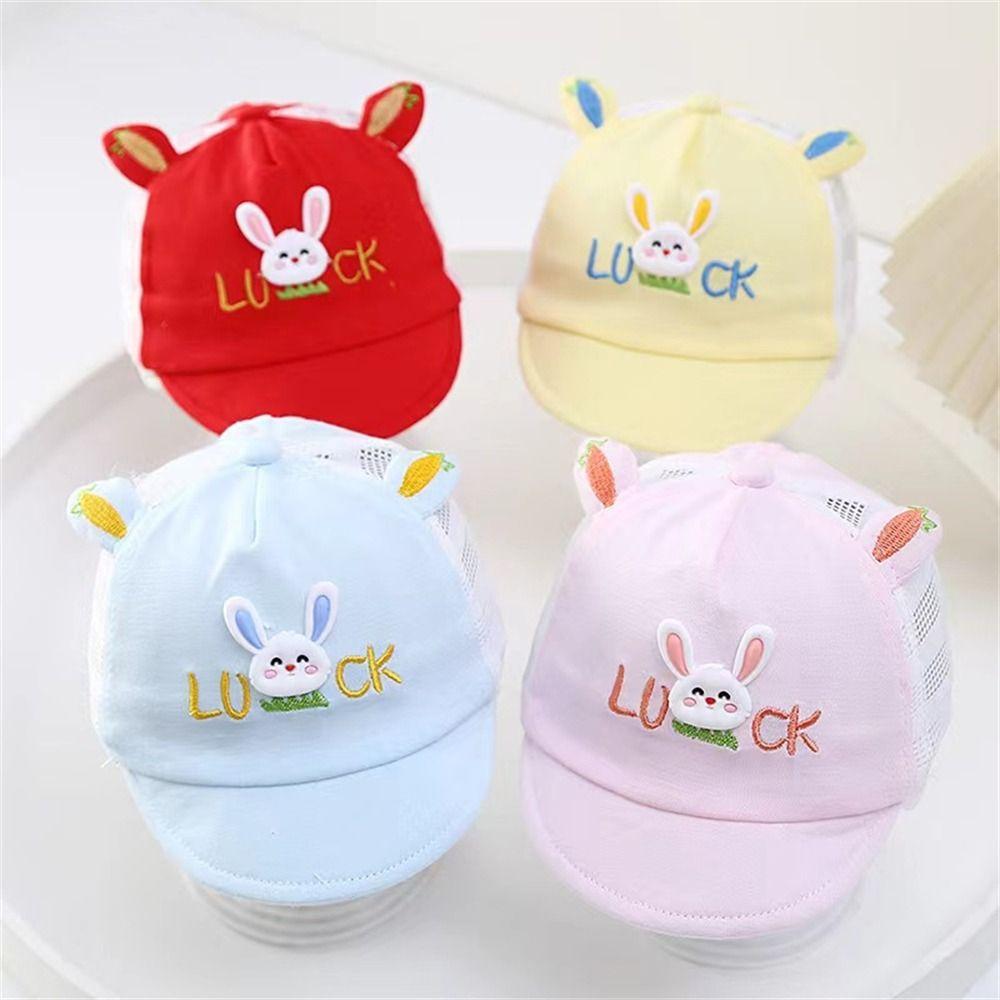 UV Protection Baby Sun Cap Soft Cotton Duck Tongue Hat Casual Sun Protection Hat Summer