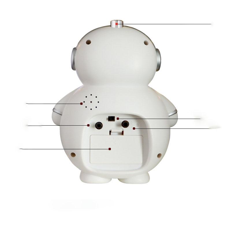 Astronaut Alarm Clock for Kids: Creative Timer Function Cartoon Clock for Children