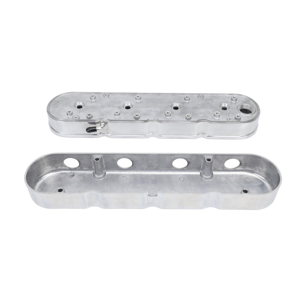 Крышка клапанов двигателя Винтажный дизайн Высокая прочность Скрытая катушка Крышка клапанов Замена для двигателей Chevy LS1 LS2 LS3 LS6