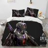 A-Apex Legends Игра Геймер Мультяшный Комплект Постельного Белья Одеяло Пододеяльник Комплект для Кровати Покрывало Наволочка Королевский Размер Комплект Постельного Белья