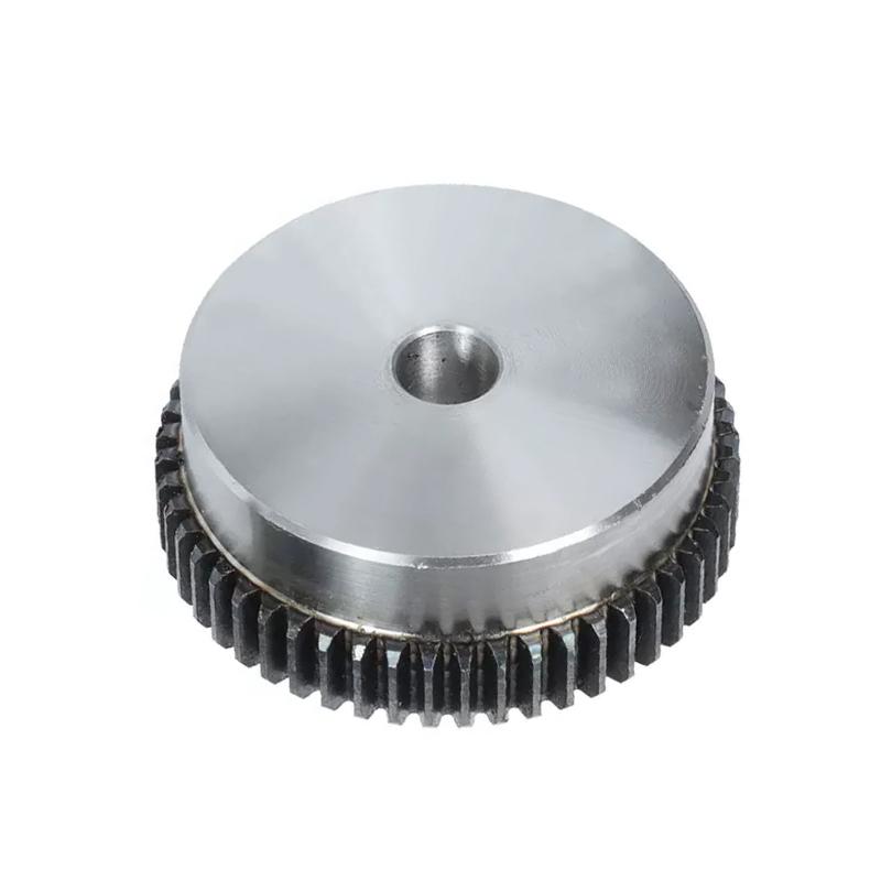 1M100T Hole 8-10-12-14-15mm Spur Gear Pinion 1M 100Teeth Mod1 Width 10mm Bore Right Teeth 45# Steel Major Gear