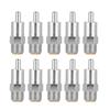 10 Pcs/Set Stainless Steel Pig Automatic Waterer Round Mouth Nipple Drinker for Pigs