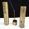 Easy to Use Cylindrical Incense Holder Exquisite Hollow Incense Holder  Office