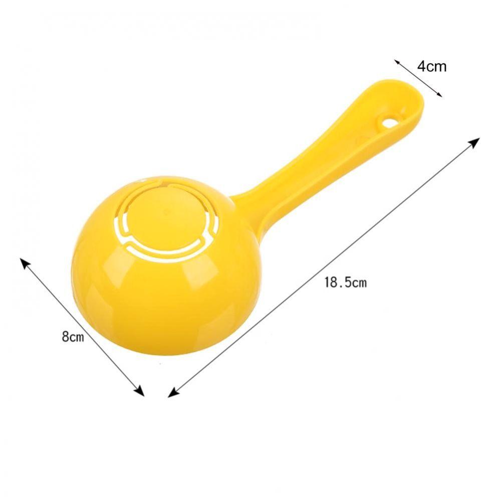 Adults Tableware Plastic Non-stick Half Round Rice Scooper Kitchen Utensil Sushi Mold Soup Spoons