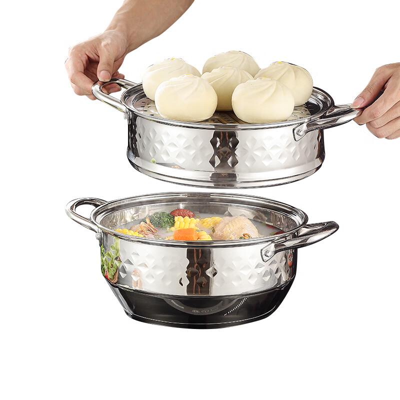 Пароварка Faustide Chef King, 3-слойная, из нержавеющей стали 316
