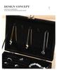 New High-End Jewelry Box with Buckle: Large Capacity Drawer for Necklace & Earrings