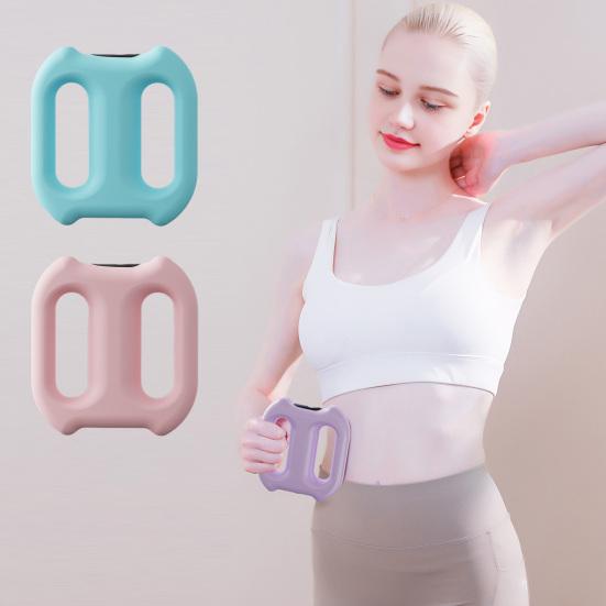 Маленькая вибрационная платформа фитнес-кольцо цифровой дисплей 5 регулируемых уровней интенсивности питание от батареи беспроводной тренажер шейкер массажер