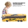 1:50 Simulation Transit Bus Model Toy Alloy Pull Back Bus Toy with Light and Music for