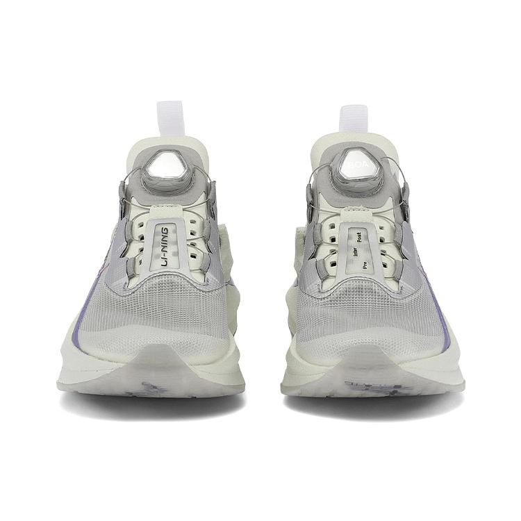Женские беговые кроссовки Li Ning Shadow 1.0 Низкие Снежно-белые ARRS006-1