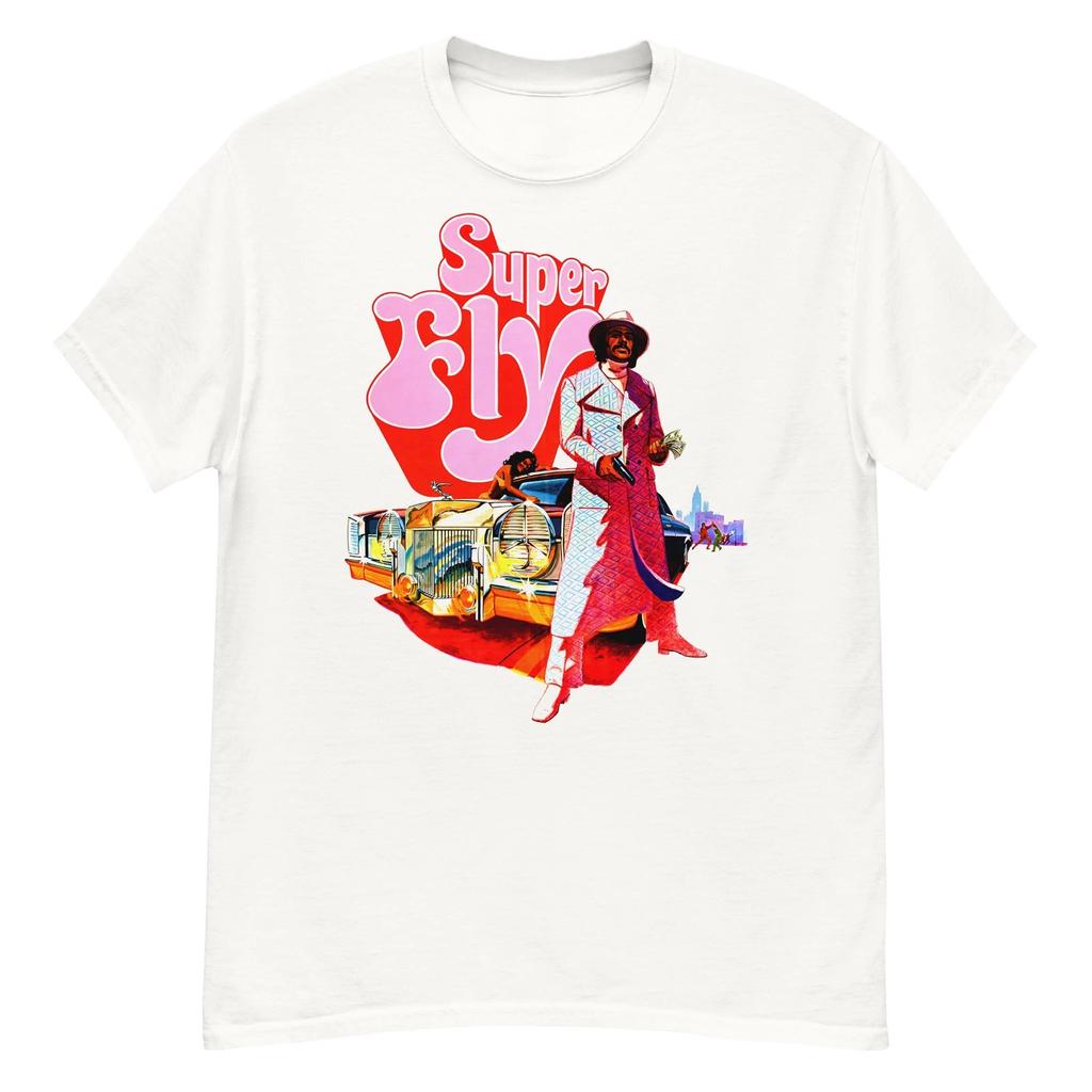 Super Fly cult blaxploitation film fan art t-shirt