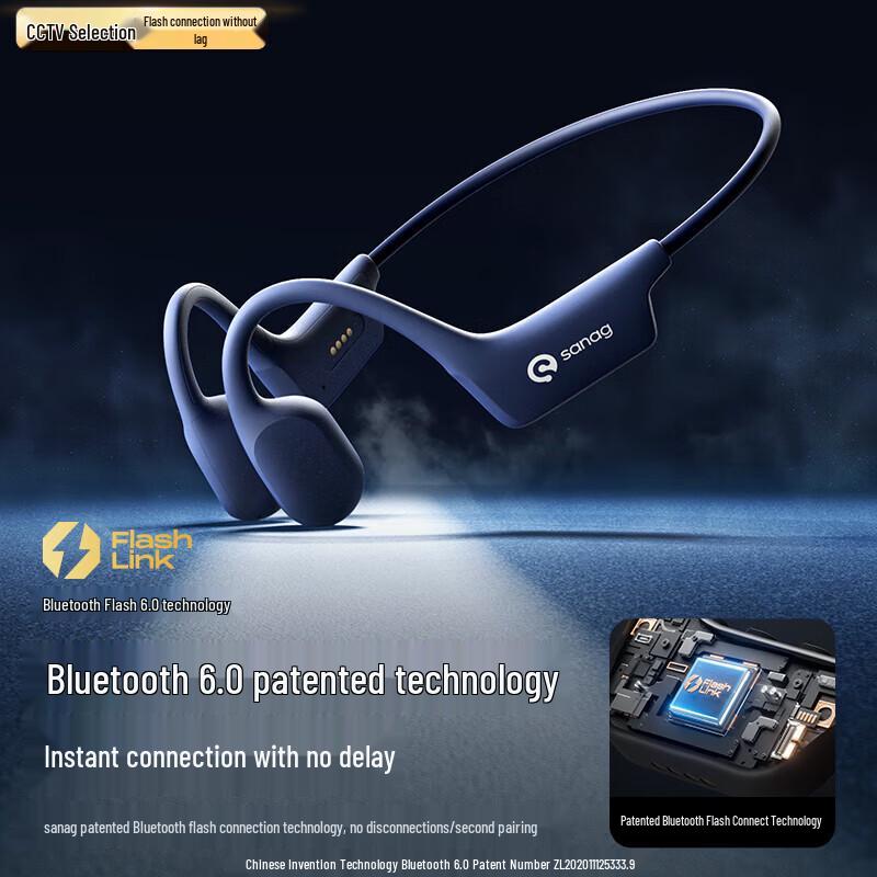 Спортивные Bluetooth-наушники Saina S-A30SPro с костной проводимостью