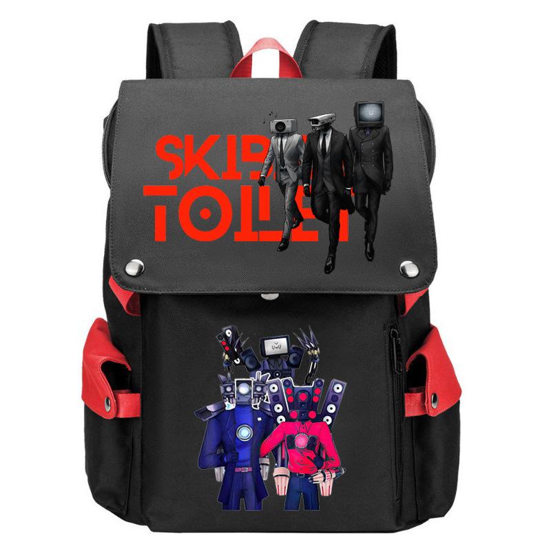 Amazon Новый Skibidi Toilet Man Школьная сумка для ученика Детский рюкзак
