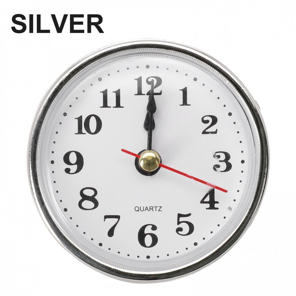 Кварцевый часовой механизм вставка с золотистой отделкой, запчасть для замены