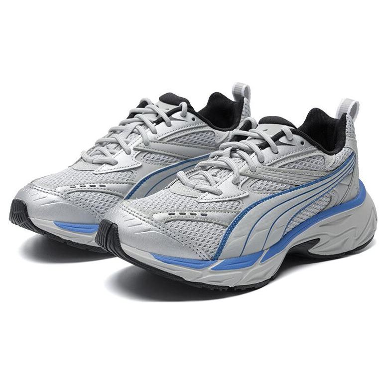 Puma Morphic Pop Ash Grey Ultra Blue Unisex Sneakers 392983-02