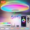 Умный потолочный светильник Graffiti 3-защитный с WiFi, Bluetooth, RGB, пультом дистанционного управления и управлением музыкой.