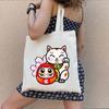 Printing Shopping Bag Female Travel Graphic Handbag  Tote Handbags Aesthetic Carvas Shoulder Bags