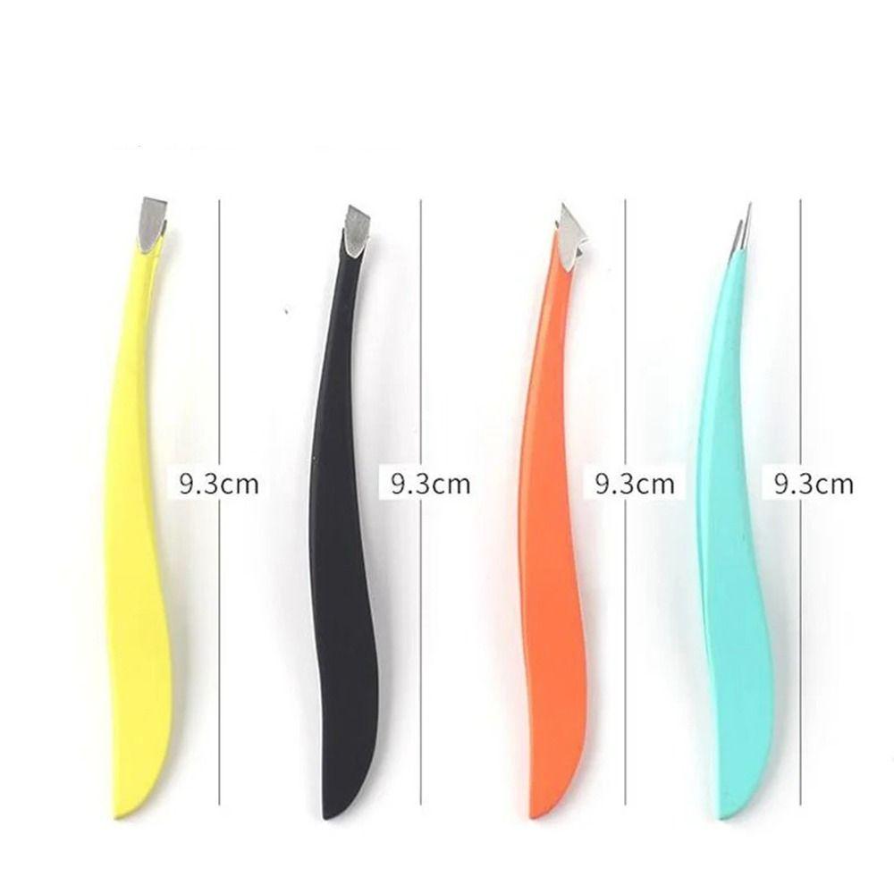 Пинцет для наращивания ресниц Пинцет для бровей Удаление волос Бороды Маникюр с заостренным кончиком