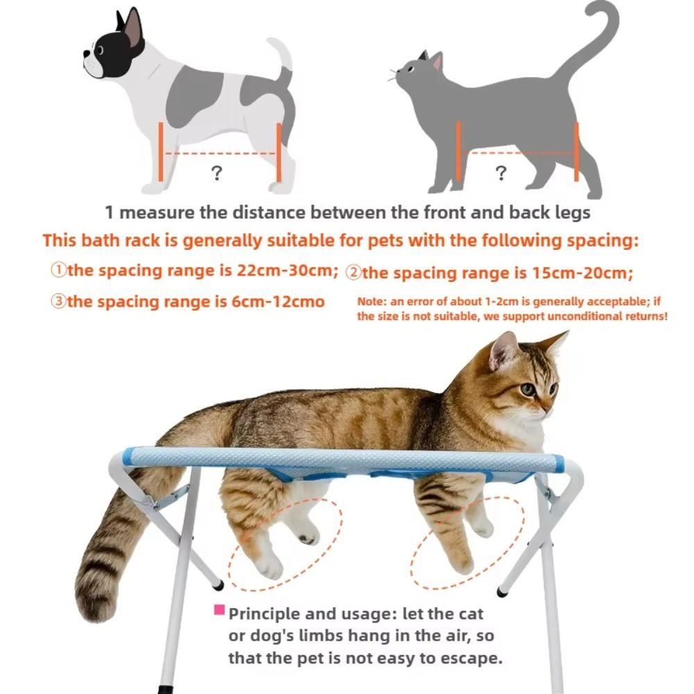 Anti-Scratch Cat Washing Hammock Anti-Bite Small Dog Grooming Tool Pet Grooming Table Pet Care