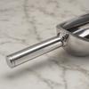 5PCS Silver Metal Scoop Set Stainless Steel Ice Scoop Set Premium Scoops Set  Party