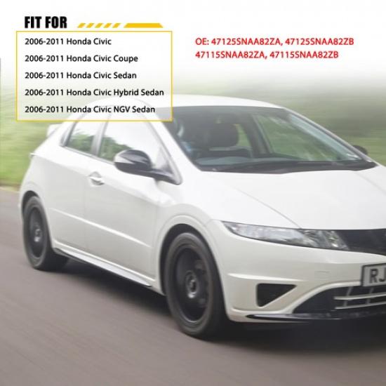 For Honda Civic 2006-2011 Carbon Fiber Parking Handle Brake Protect Cover EOA