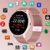 LIGE 2022 Smart Watch Ladies Full Touch Screen Sports Fitness Watch IP67 Waterproof Bluetooth For Android iOS Smart Watch Female