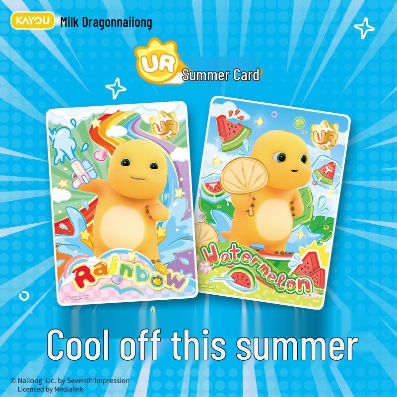 Kayou Милый Инопланетный Дракон Лорд Серия 1 Слепой Бокс Коллекционная Карта Подарочный Набор