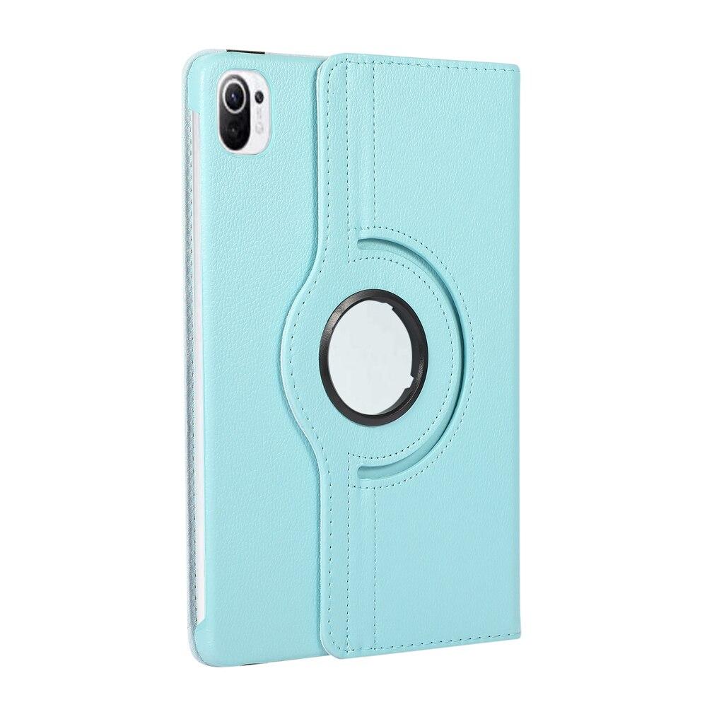 Вращающийся на 360 градусов чехол для Xiaomi Mi Pad 5 MiPad 5 Pro 11 Folio, откидная крышка-подставка из искусственной кожи, чехол для планшета, чехол для Xiaomi Pad 5